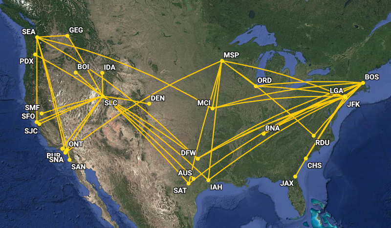 Smallest Variant: Where The Airbus A220-100's 4 Airlines Fly The Unpopular Aircraft