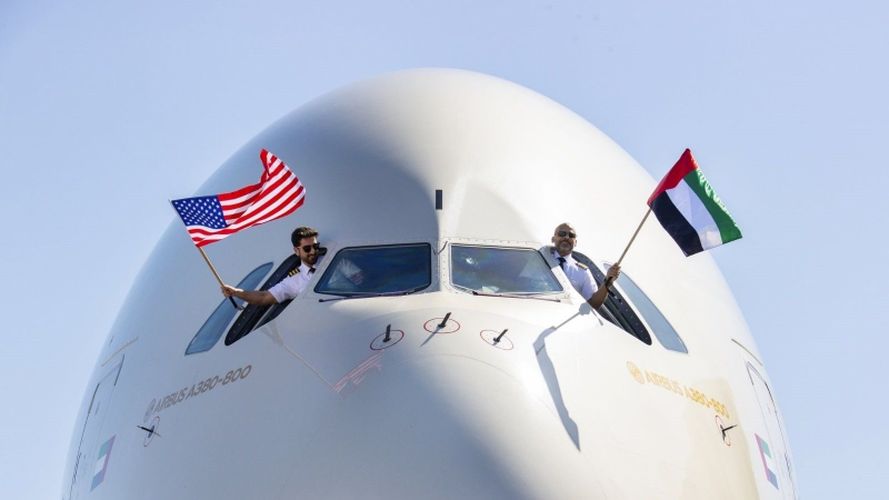 New York JFK Says Goodbye To Etihad Airways' Airbus A380 Flights